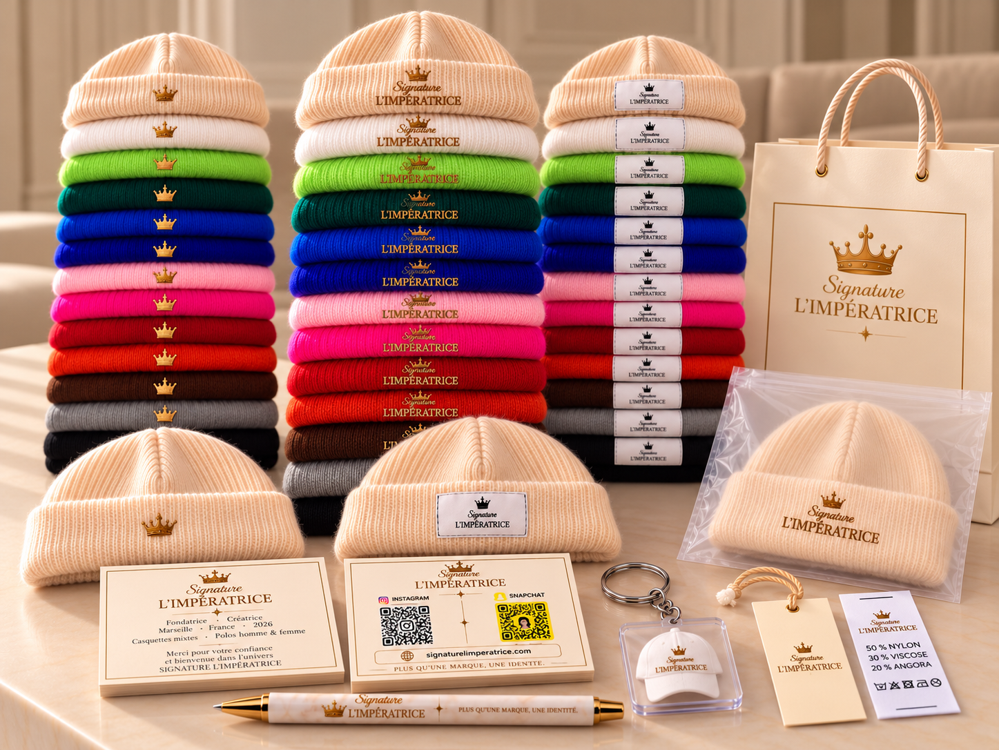 Collection bonnets Signature L'Impératrice